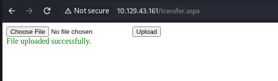 upload web.config